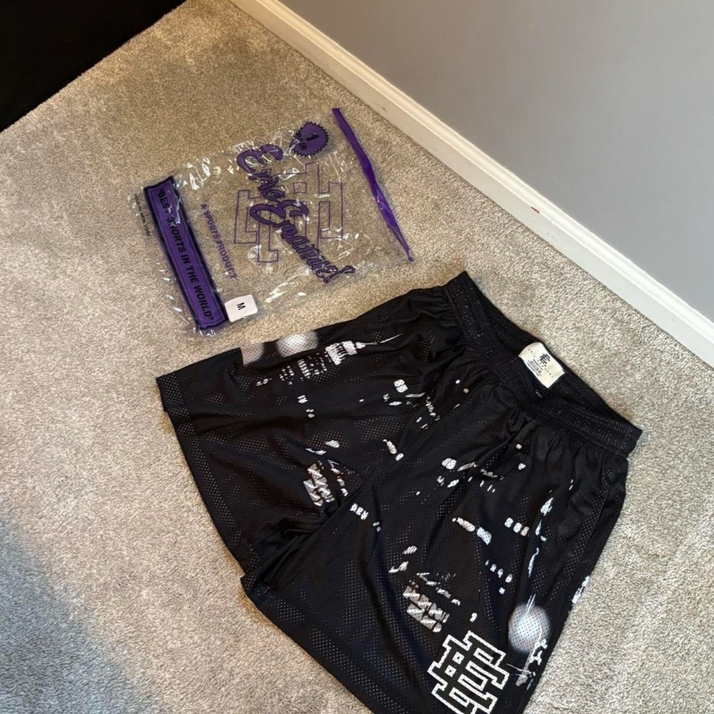 Eric Emanuel Black Athletic Shorts